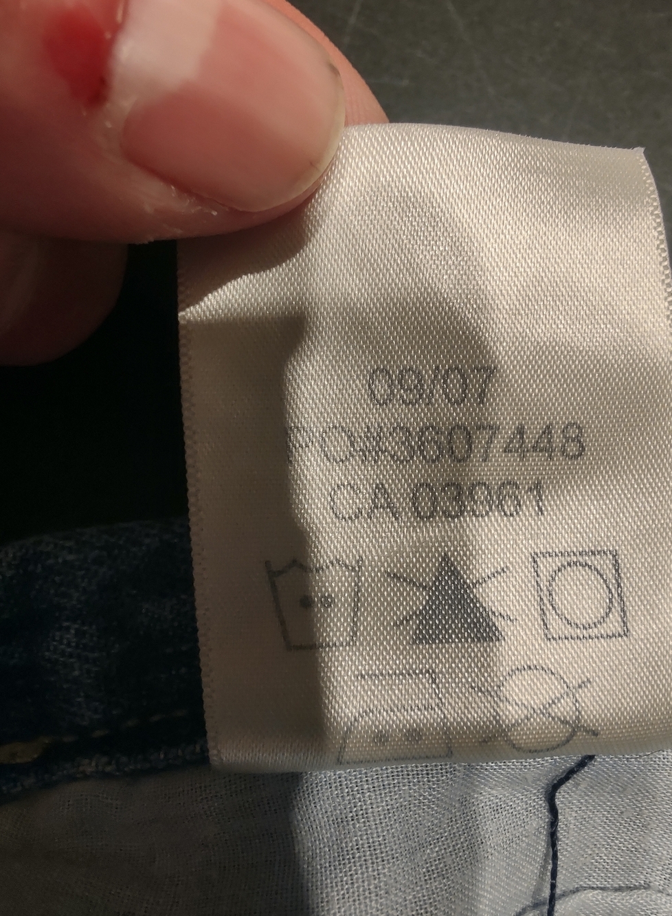 Denver Hayes - Carpenter Jean Shorts - Men's 36 - Acid Wash Indigo - Picture 9 of 9